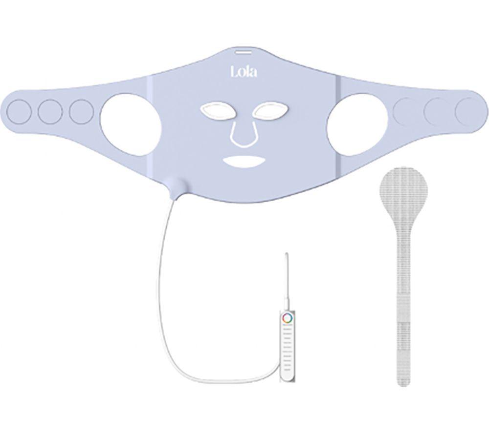 LOLA Superglow LED Face Mask - Baby Blue