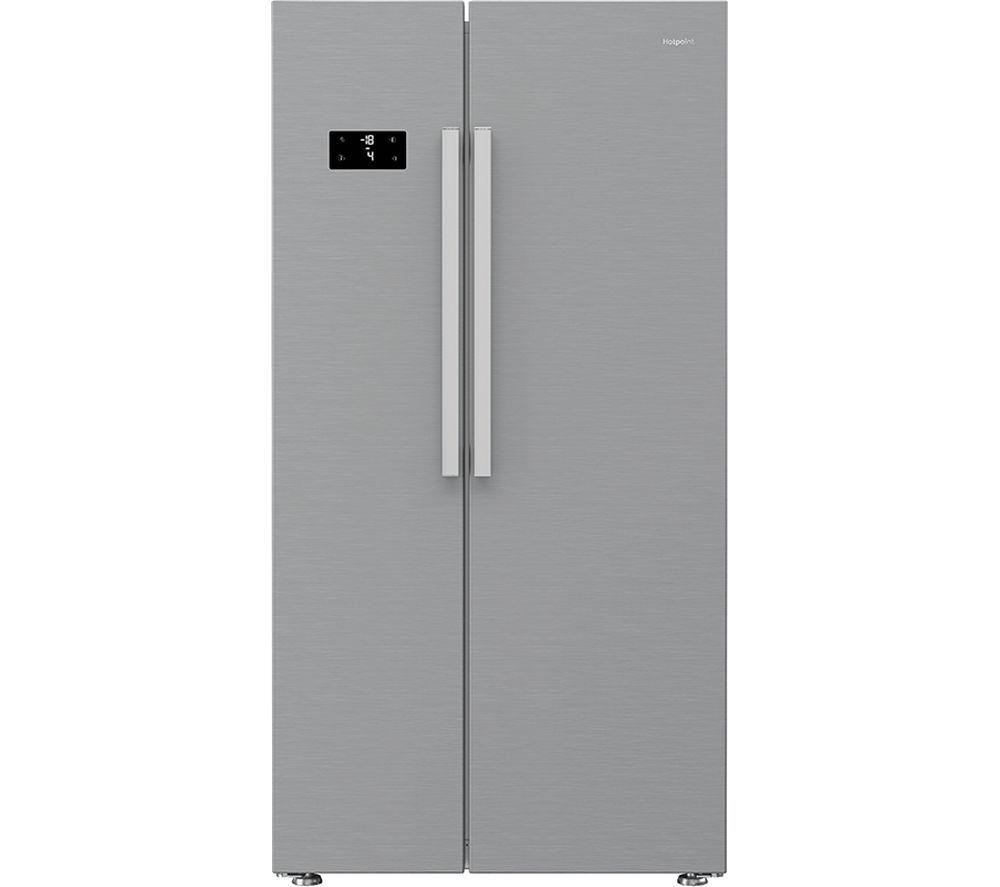 HOTPOINT HPG2 6592 XP4UK Dual No Frost American-Style Fridge Freezer - Silver