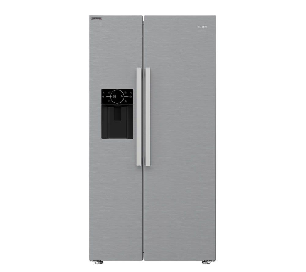 HOTPOINT HPG2 6573W XP4UK Dual No Frost American-Style Fridge Freezer - Silver