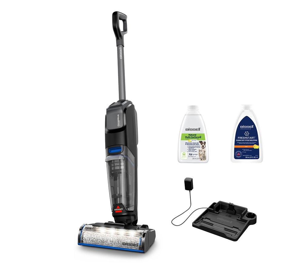 BISSELL CrossWave OmniFind 4007E Upright Cordless Wet & Dry Vacuum Cleaner - Titanium