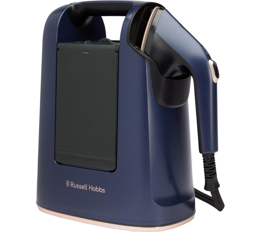 RUSSELL HOBBS Steam Genie 2in1 Maestro Clothes Steamer - Midnight Blue