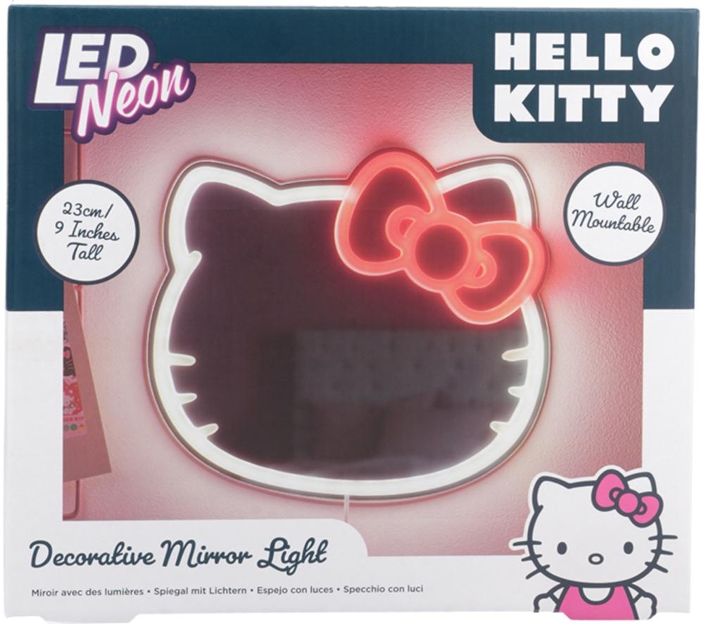 PALADONE Hello Kitty Wall Mountable LED Neon Mirror