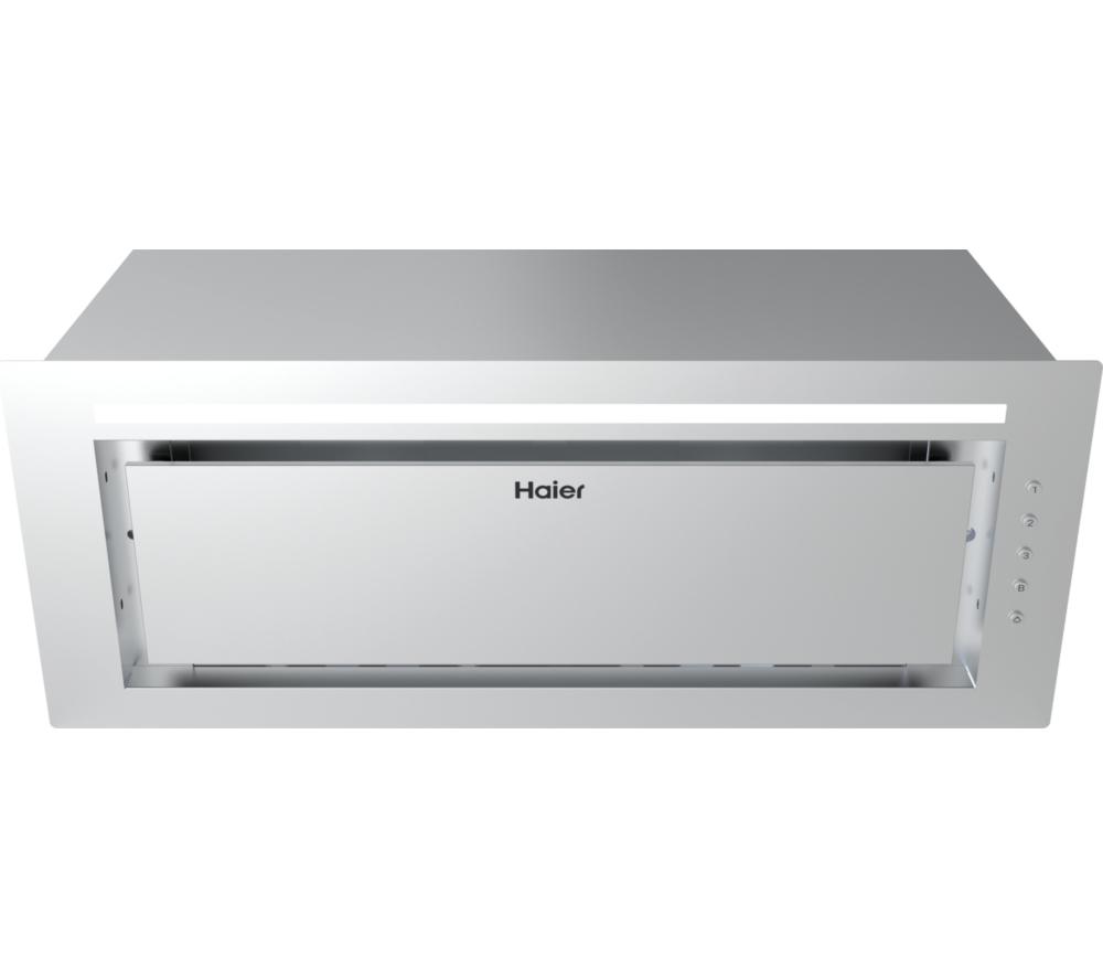 HAIER I-Design HAPY72ES6XGG 72 cm Canopy Cooker Hood - White