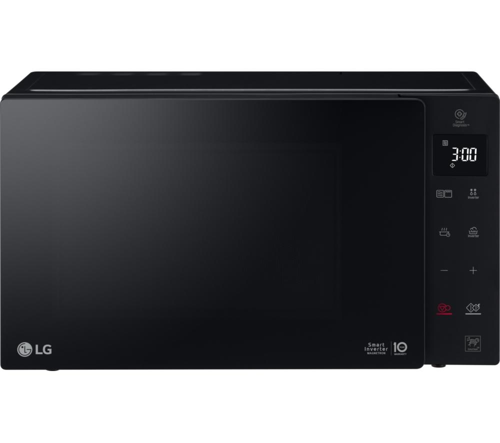 LG NeoChef MH6535GIS Compact Microwave with Grill - Black
