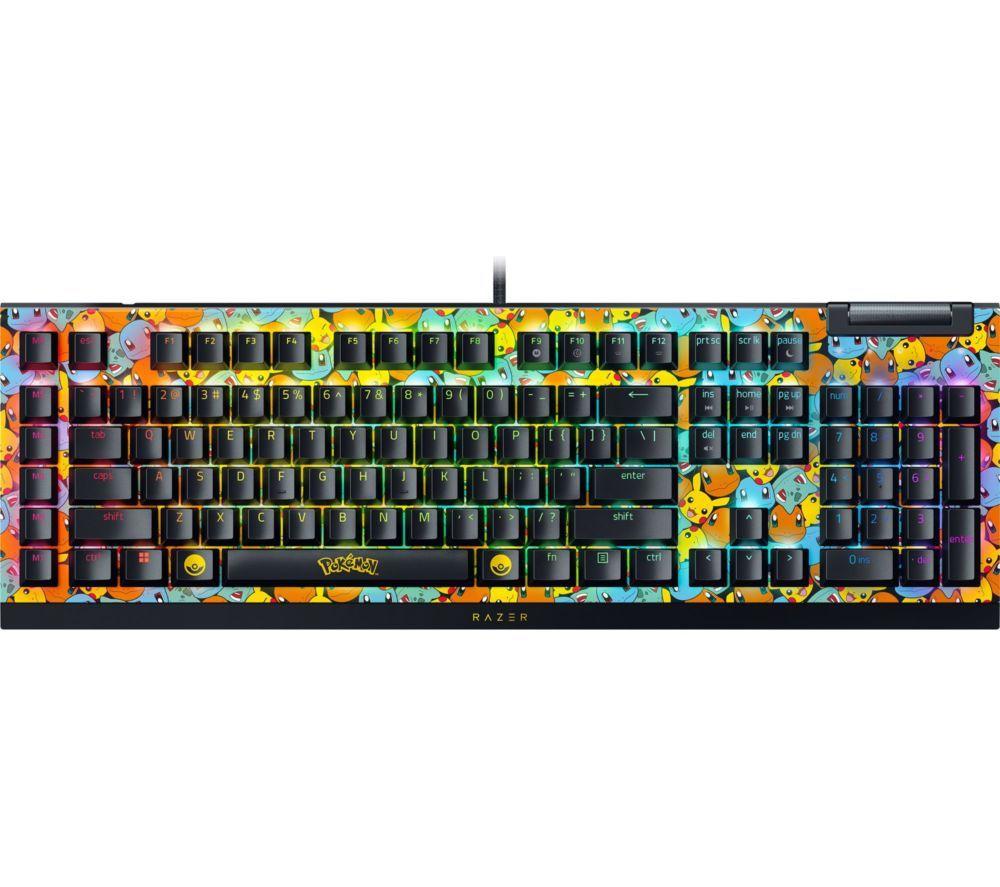 RAZER Blackwidow V4 X Mechanical Gaming Keyboard - Pokemon Edition