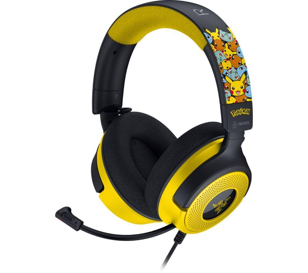 RAZER Kraken V4 X 7.1 Gaming Headset - Pokemon Kanto Starters Edition