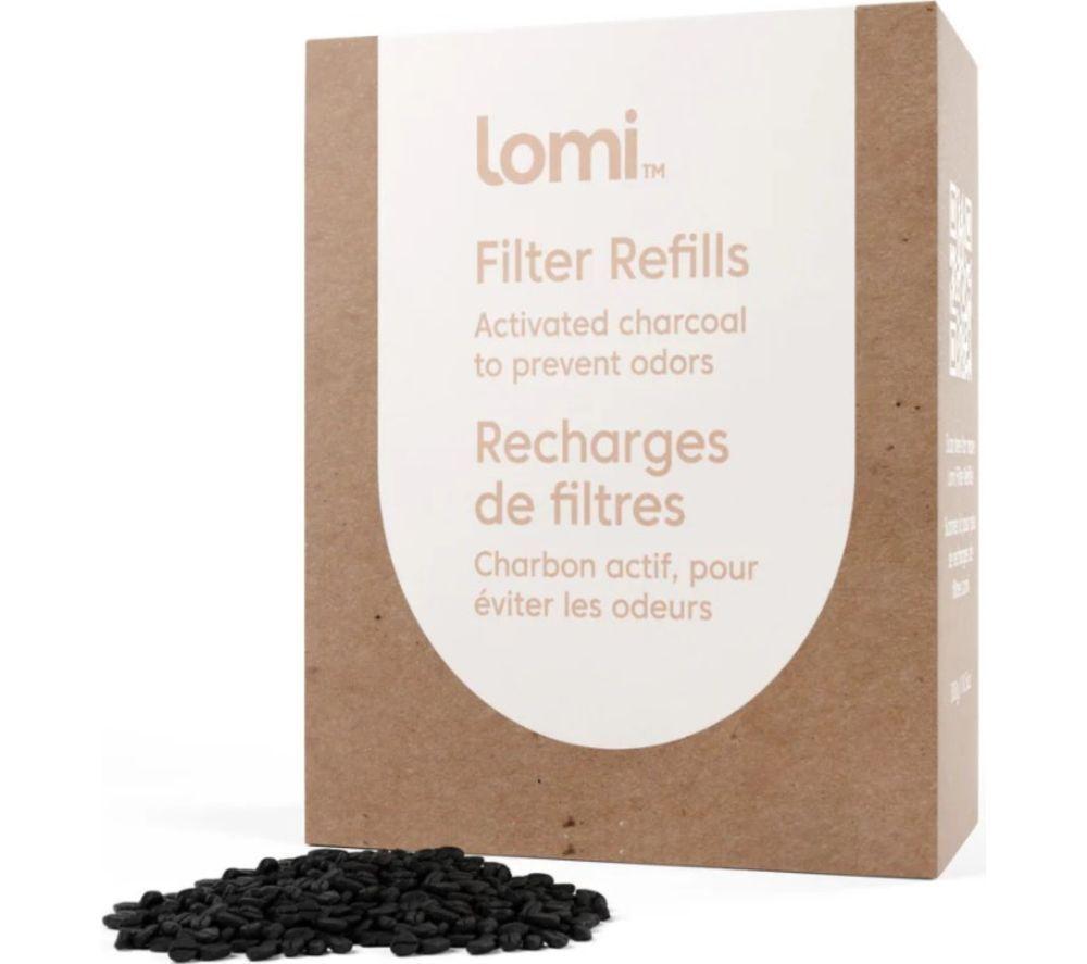 LOMI Charcoal Filter Refill - White
