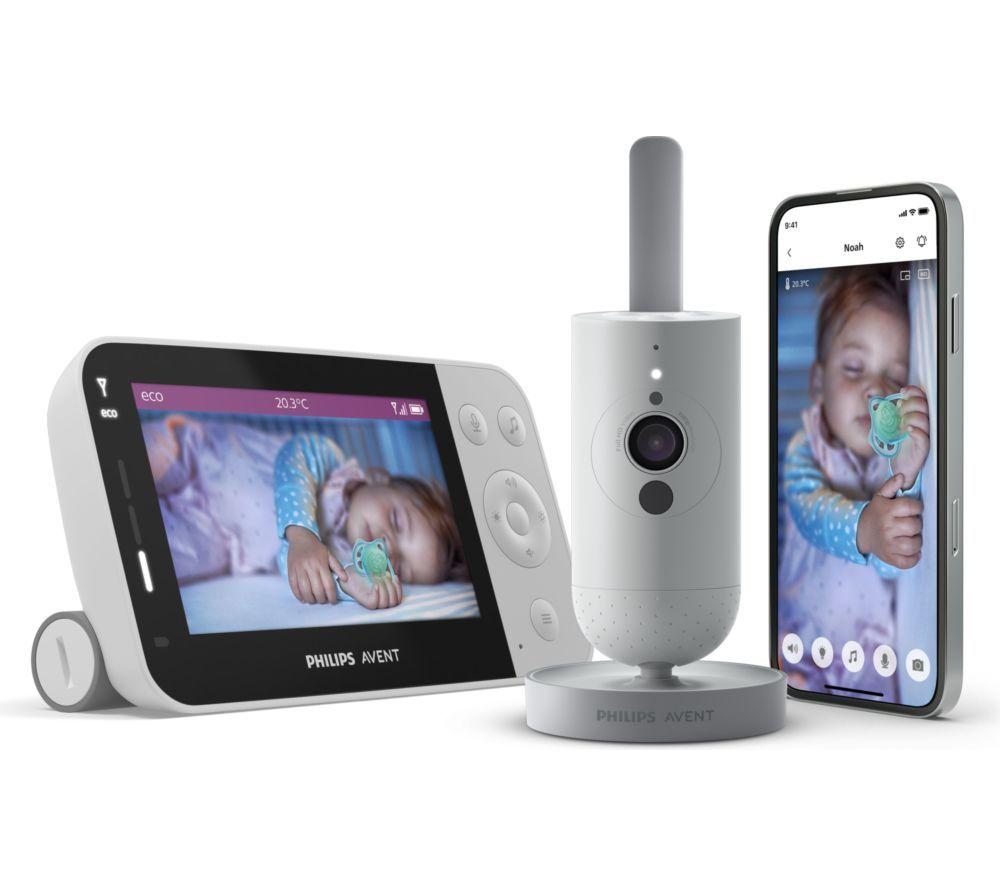 PHILIPS Avent Connected SCD951/26 Smart Video Baby Monitor - White
