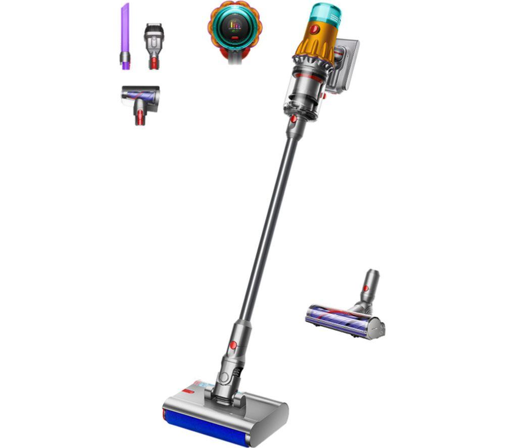DYSON V12 Detect Slim Submarine Cordless Vacuum Cleaner - Nickel & Yellow