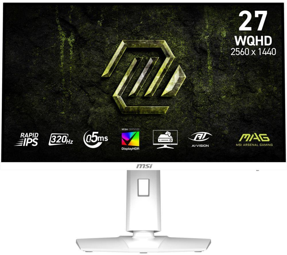MSI MAG 274QRFW X32 Quad HD 27inch IPS LCD Gaming Monitor - White