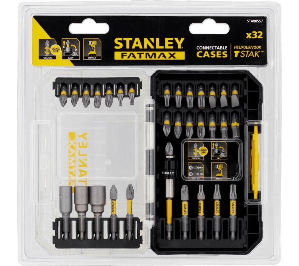 STANLEY STA88557-XJ Fatmax Impact Torsion Bit Set - 32 Piece