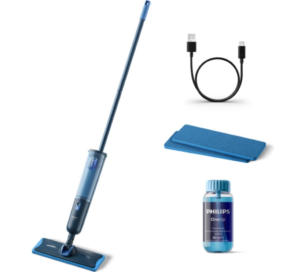 PHILIPS OneUp 3000 Series Electric Mop - Blue