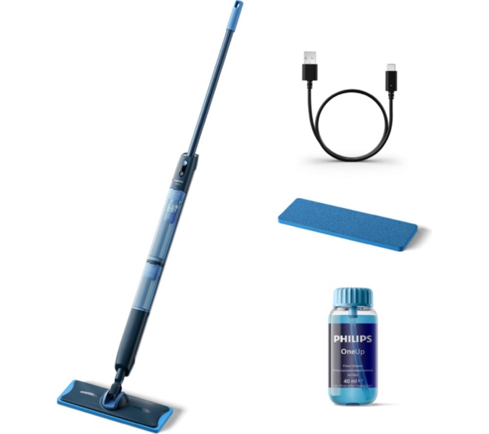 PHILIPS OneUp 5000 Series Electric Mop - Blue