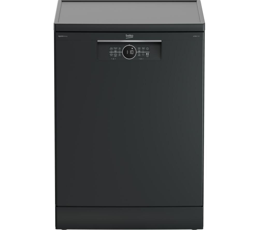 BEKO PowerIntense BDFN26460PA Full-size Dishwasher - Anthracite