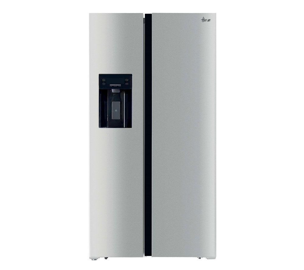 HOOVER H-FRIDGE 700 Maxi HOSS3T918EIXK American-Style Fridge Freezer - Silver