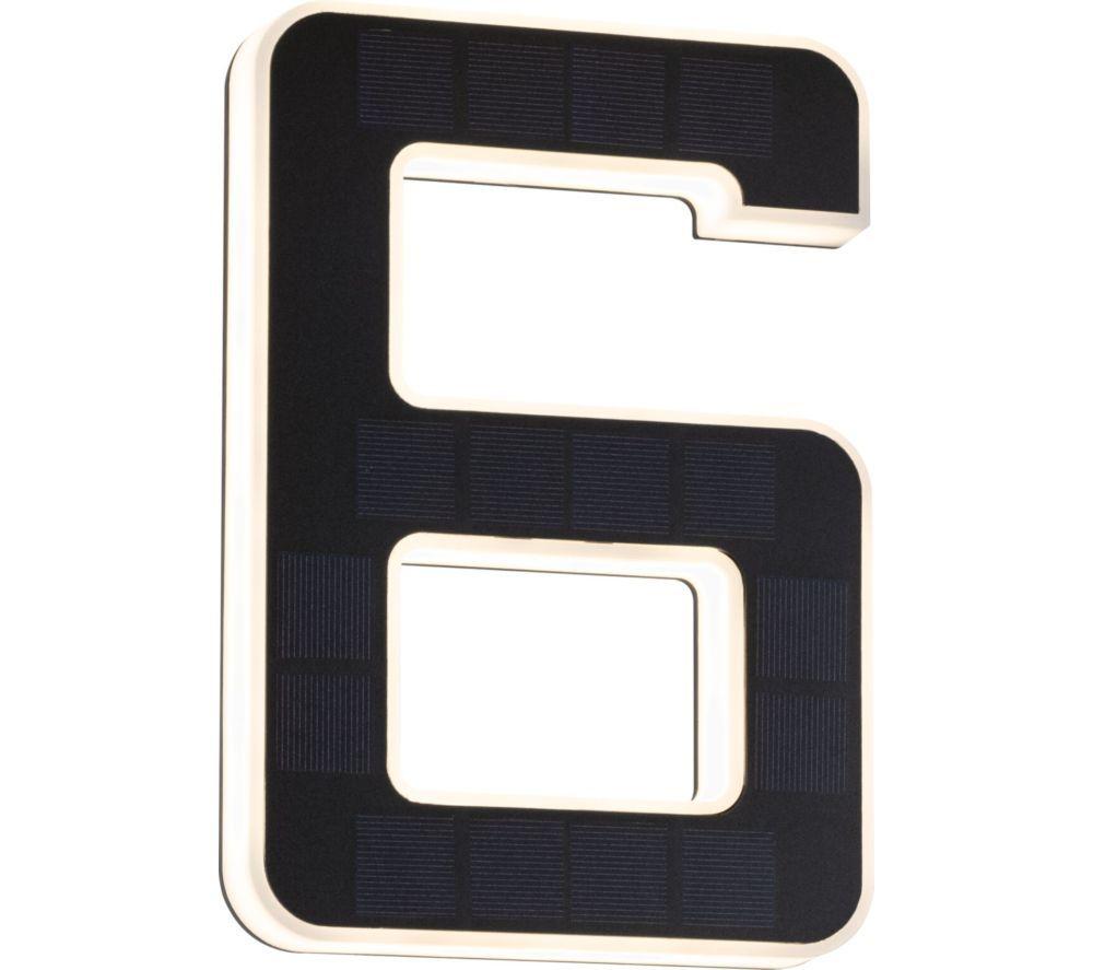 PAULMANN Solar LED House Number Light - No. 6
