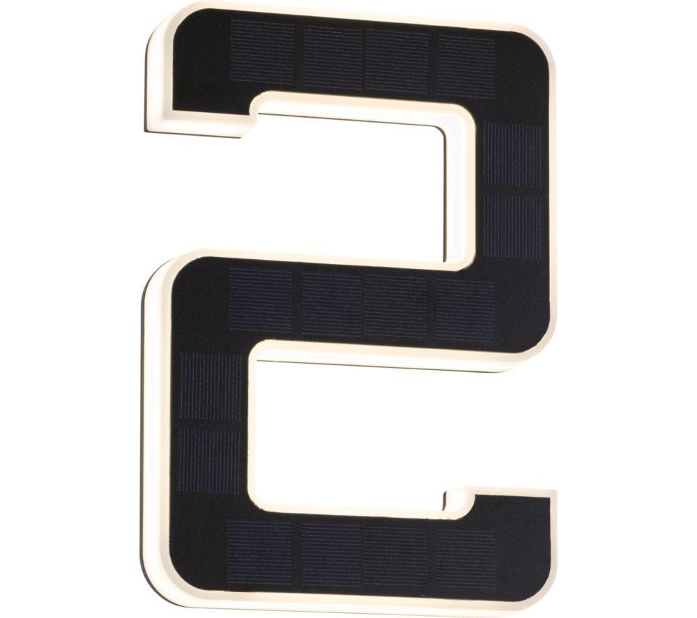 PAULMANN Solar LED House Number Light - No. 2