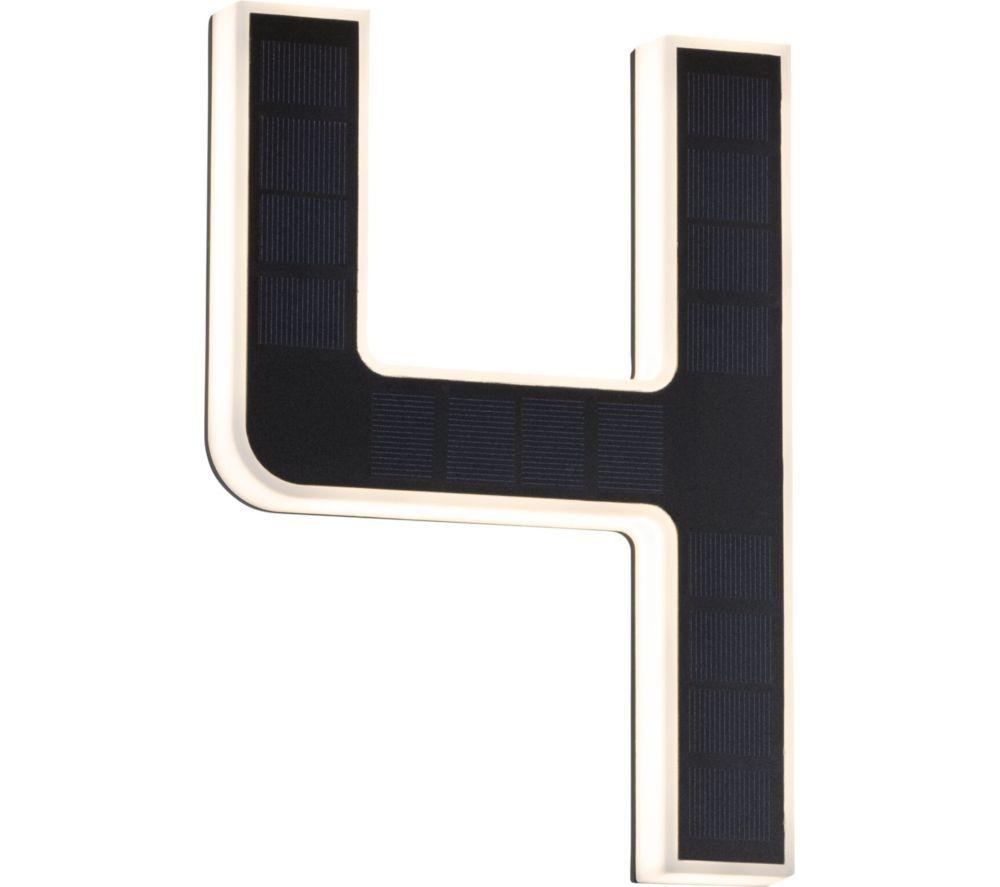 PAULMANN Solar LED House Number Light - No. 4