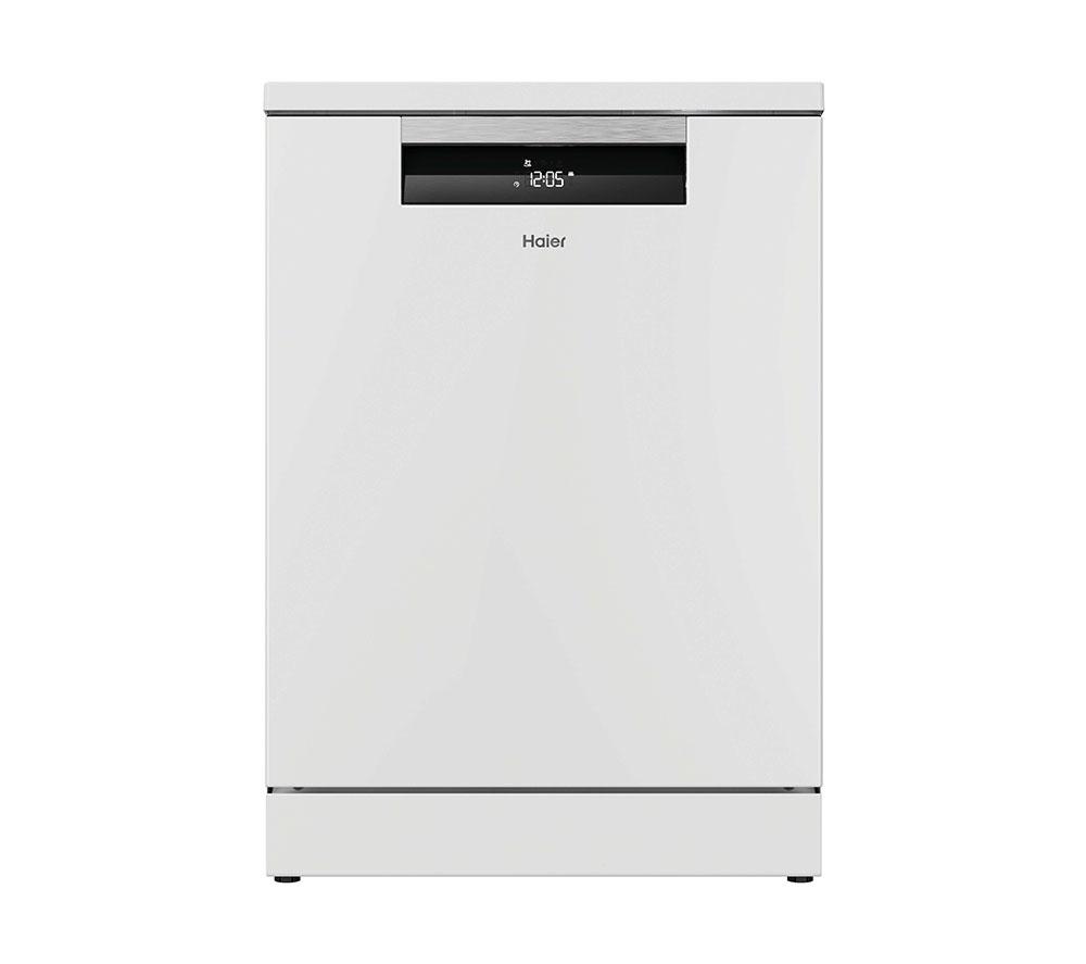 HAIER XF 4A4M0W-80 Full-size WiFi-enabled Dishwasher - White