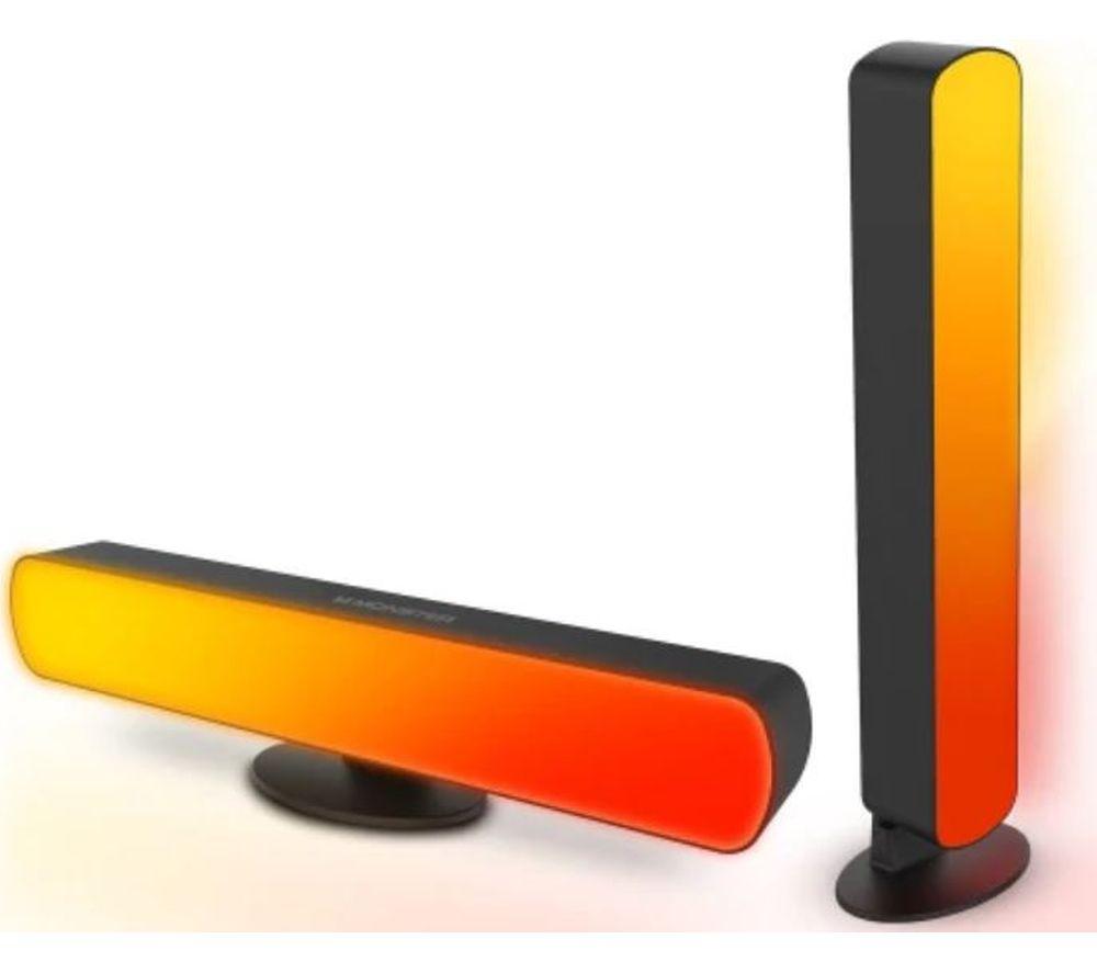 MONSTER Smart Illuminessence Flow RGBW Light Bar - Pack of 2