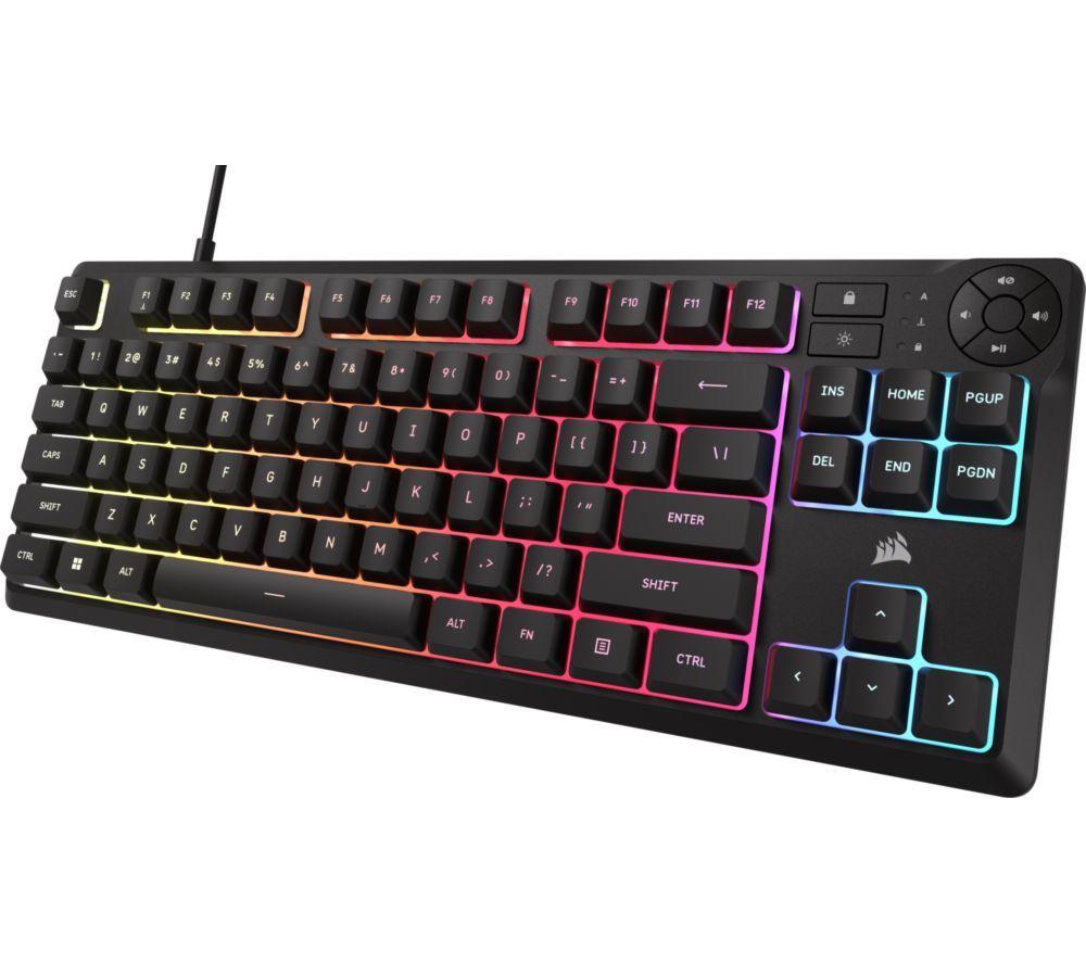 CORSAIR K55 Core\u0026tradeTKL RGB Gaming Keyboard - Black