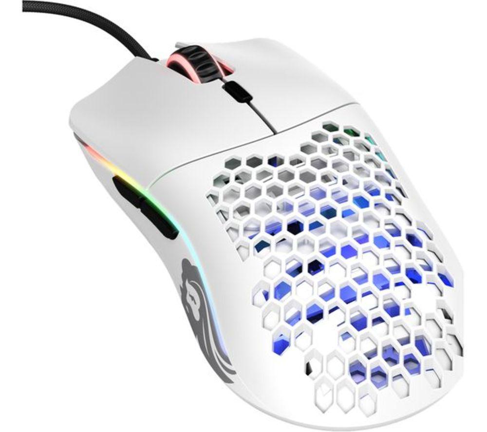 GLORIOUS Model O RGB Optical Gaming Mouse - Matte White