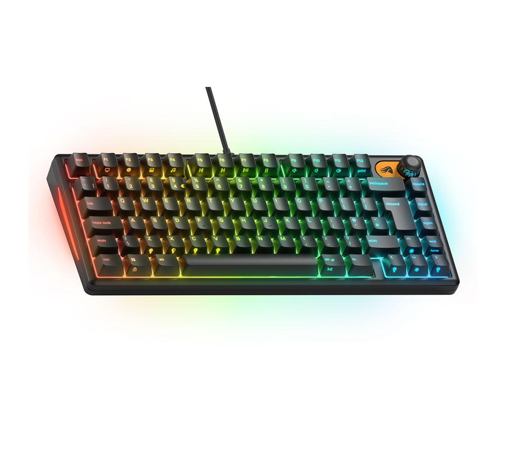 GLORIOUS GMMK 75% TKL Gaming Keyboard - Black