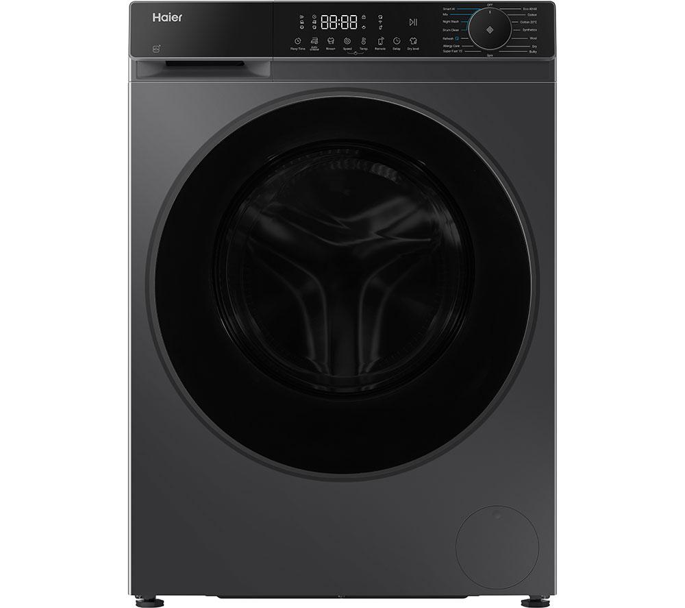 HAIER X Series 5 HWD120BP14357GUK WiFi-enabled 12 kg Washer Dryer - Graphite