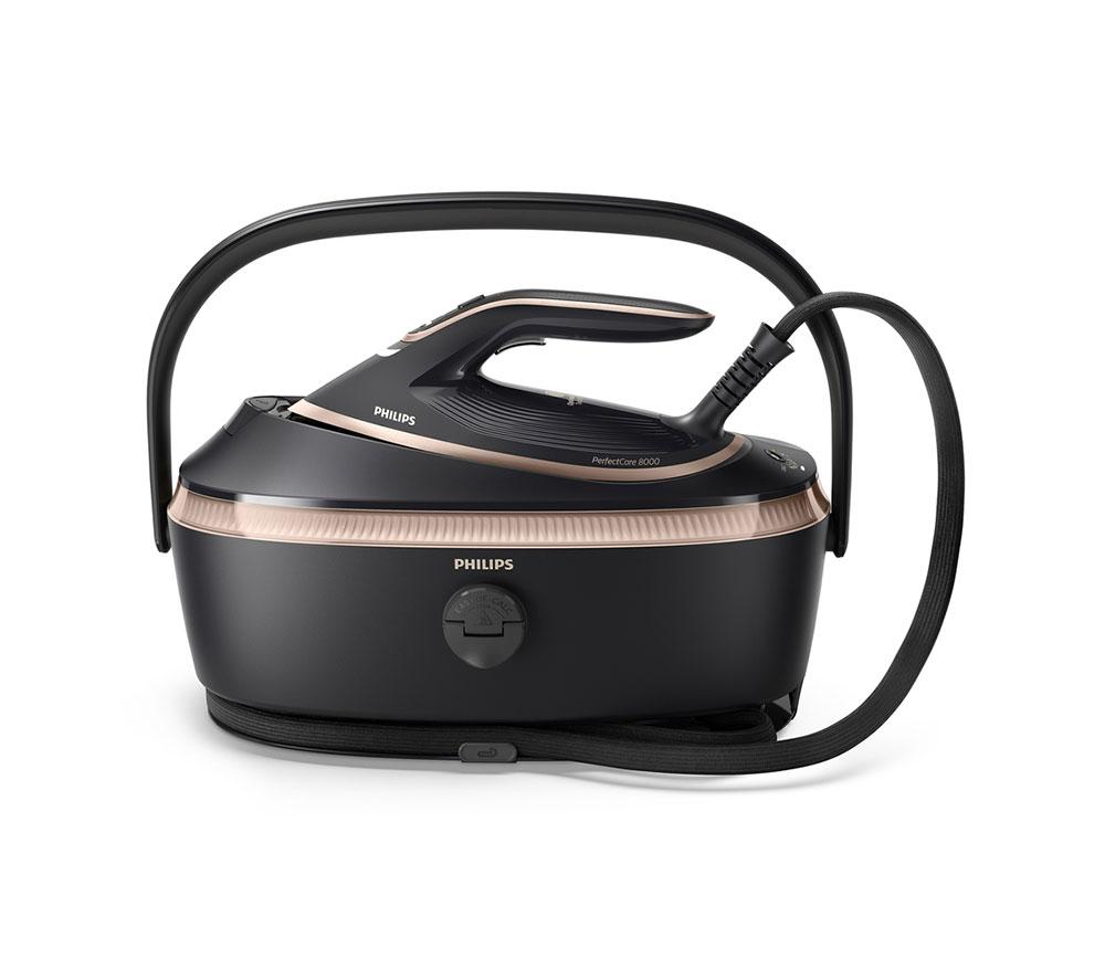 PHILIPS PerfectCare 8000 Series PSG8300/80 Steam Generator Iron - Black & Gold