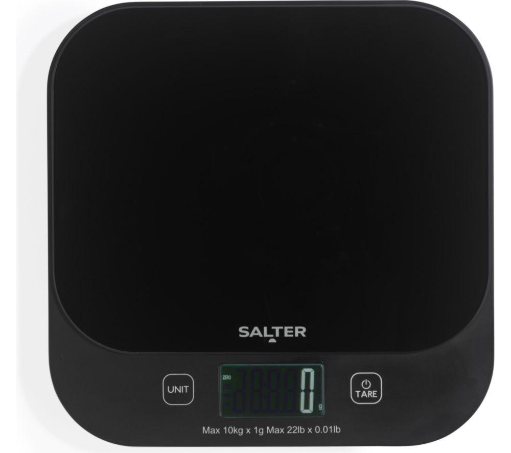 SALTER Expert Digital Kitchen Scale - Black