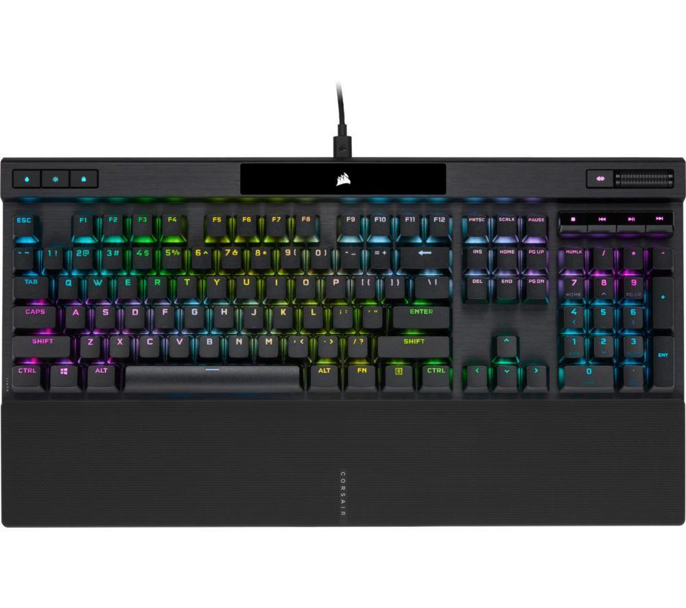 CORSAIR K70 Pro RGB Mechanical Gaming Keyboard - Black