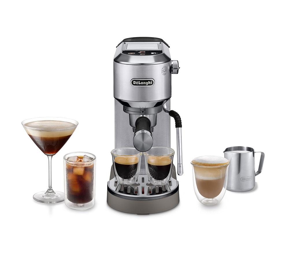 DELONGHI Dedica Duo EC890.M Coffee Machine - Metal