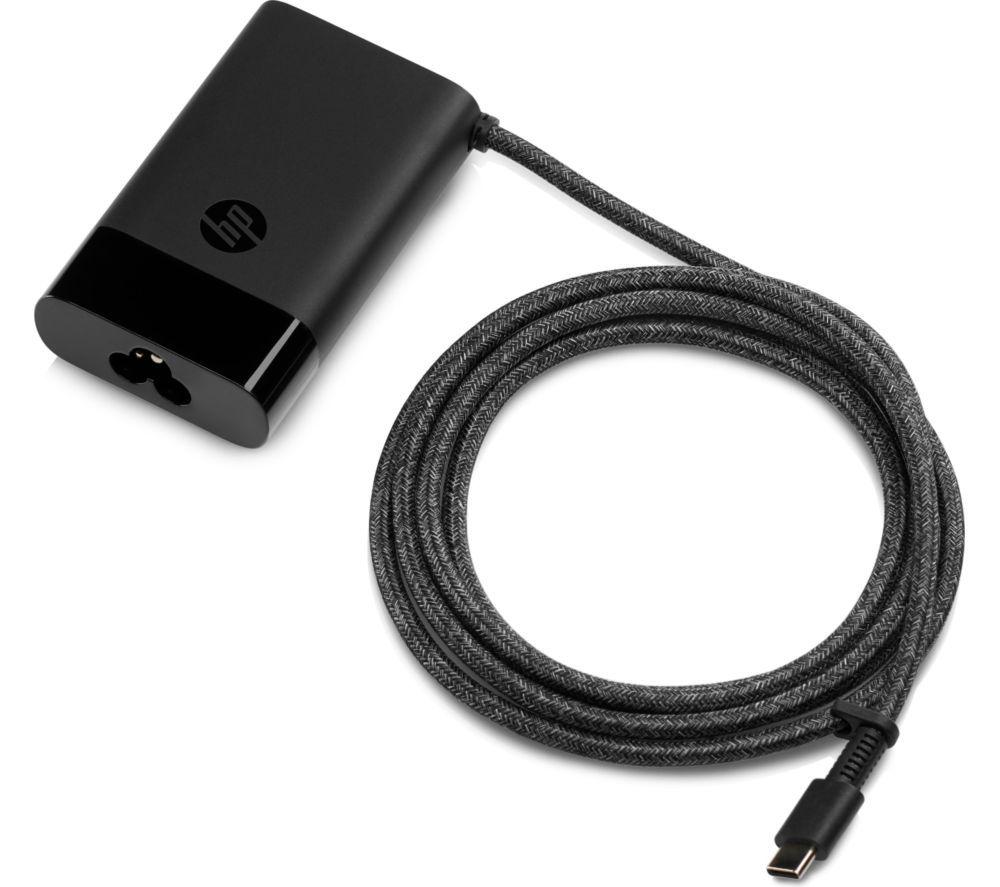 HP 65 W Universal USB Type-C Laptop Charger - 1.8 m