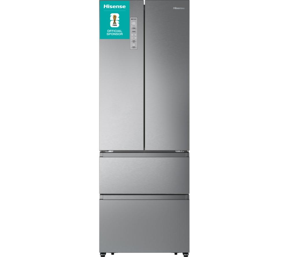 HISENSE PureFlat RF632N4AIE1 Fridge Freezer - Stainless Steel