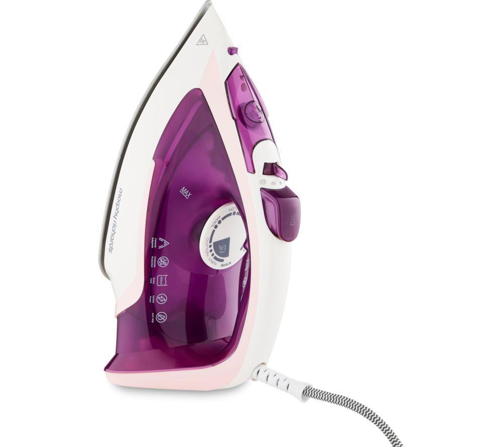 MORPHY RICHARDS Steam Flow 302011 Turbo Steam Iron - Pink