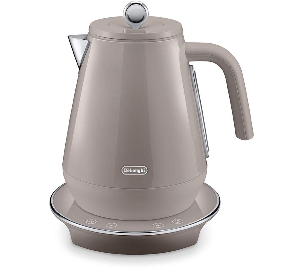 DELONGHI Eclettica Special Tea KBY3011.BG Jug Kettle - Blissful Beige
