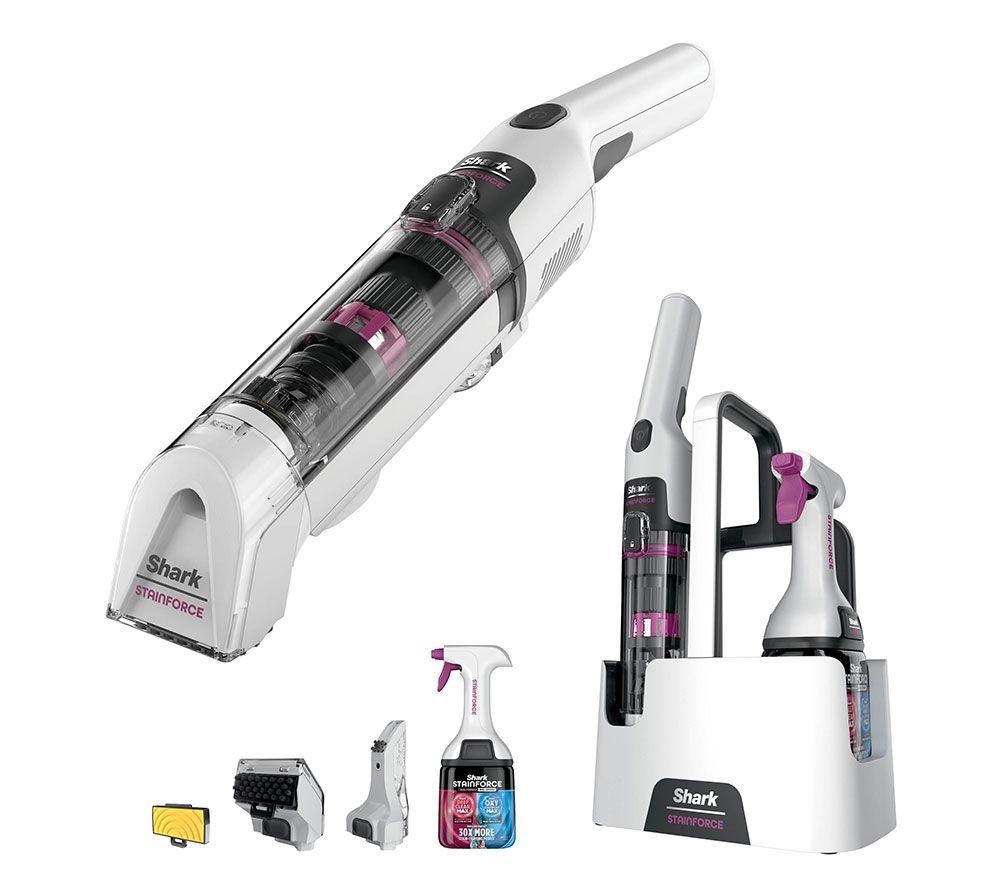 SHARK  StainForce HX100UKT Cordless Spot Cleaner - White