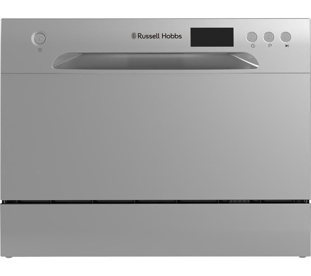Buy RUSSELL HOBBS RH6TTDW0D1S Table Top Dishwasher Silver Currys