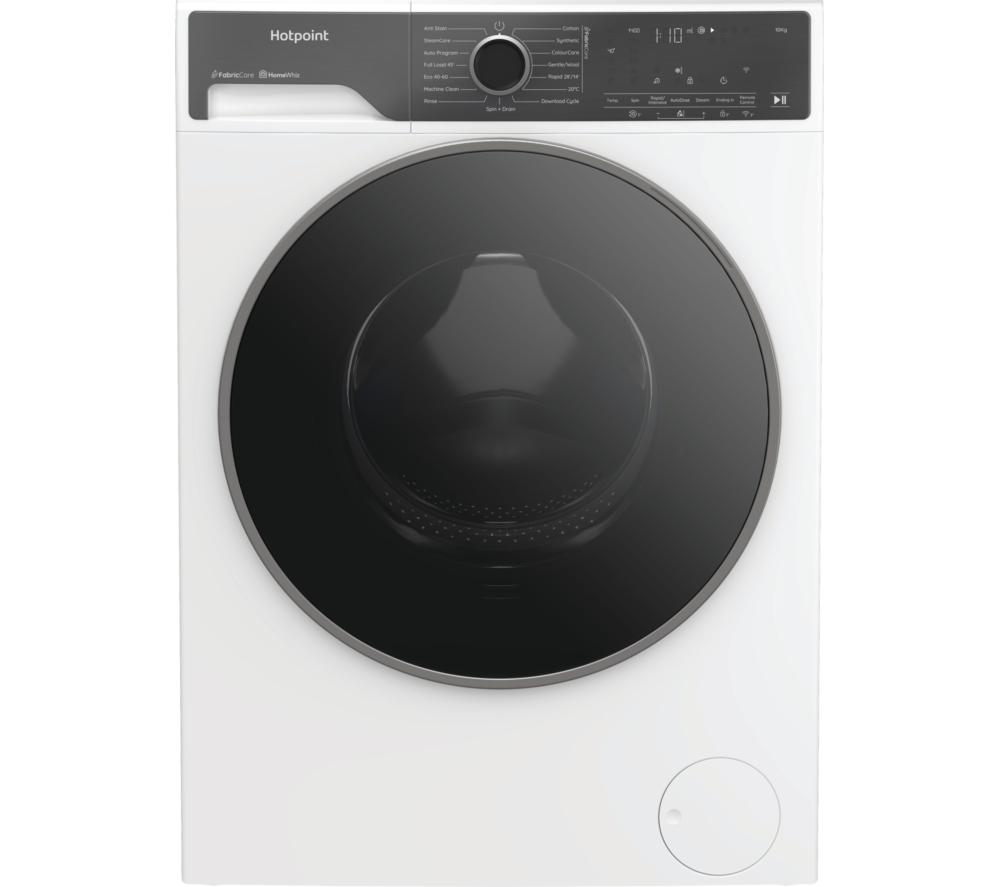 HOTPOINT Fabric Care Pro HP 105A CARE UK WiFi-enabled 10 kg 1400 Spin Washing Machine - White
