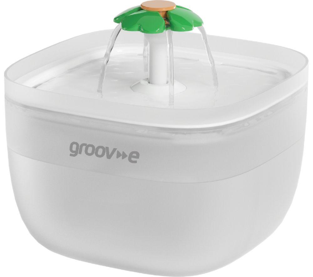 GROOV-E Pet-Tech GV-PT03 WE Pet Water Fountain