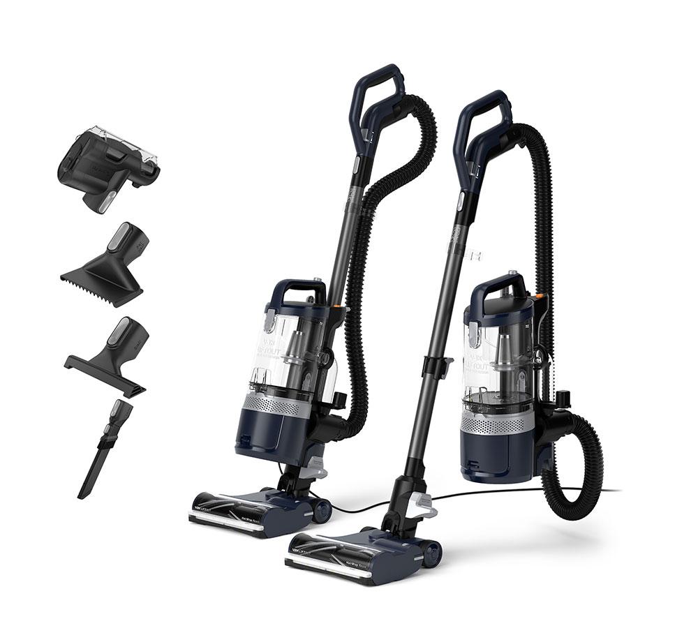 VAX LiftOut Multi Pet Upright Bagless Vacuum Cleaner - Navy & Titanium