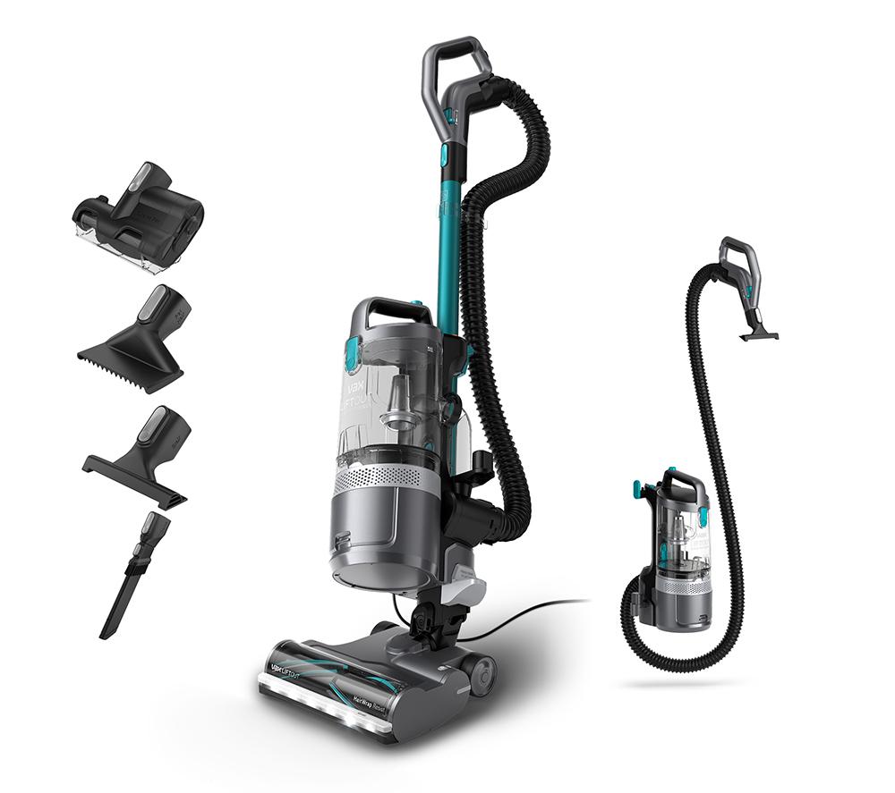 VAX LiftOut Reach Pet Design Upright Bagless Vacuum Cleaner - Graphite & Teal