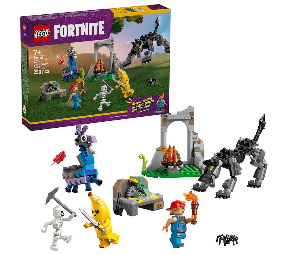 LEGO Fortnite 77075 Peely & Sparkplug's Camp Set