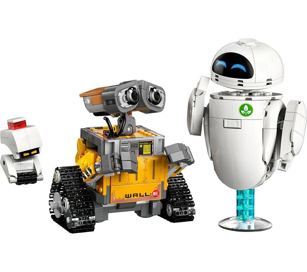 LEGO Disney Pixar 43279 WALL-E and EVE Set for Adults