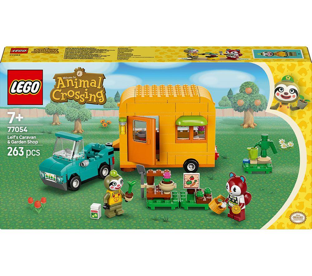 LEGO Animal Crossing 77054 Leif s Caravan & Garden Shop Set