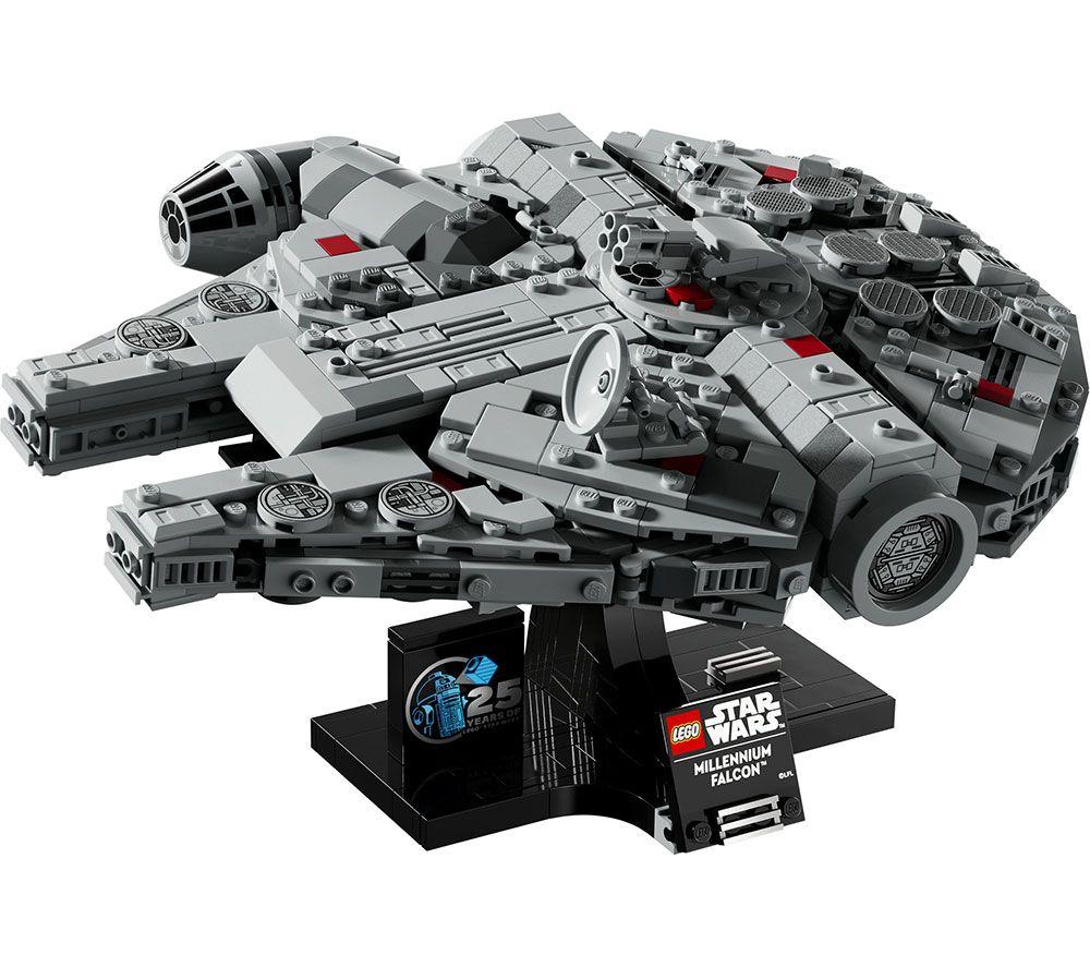 LEGO Star Wars 75375 Millennium Falcon Model Set for Adults