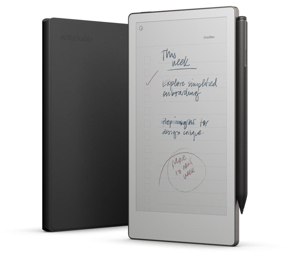 REMARKABLE Paper Pro Move with Marker Plus & Premium Leather Book Folio