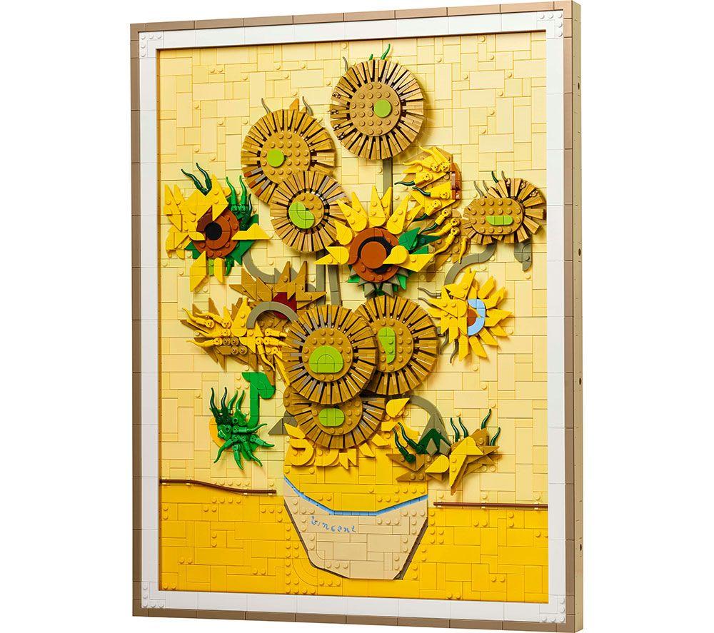 LEGO Art 31215 Vincent van Gogh - Sunflowers Wall Art Set for Adults