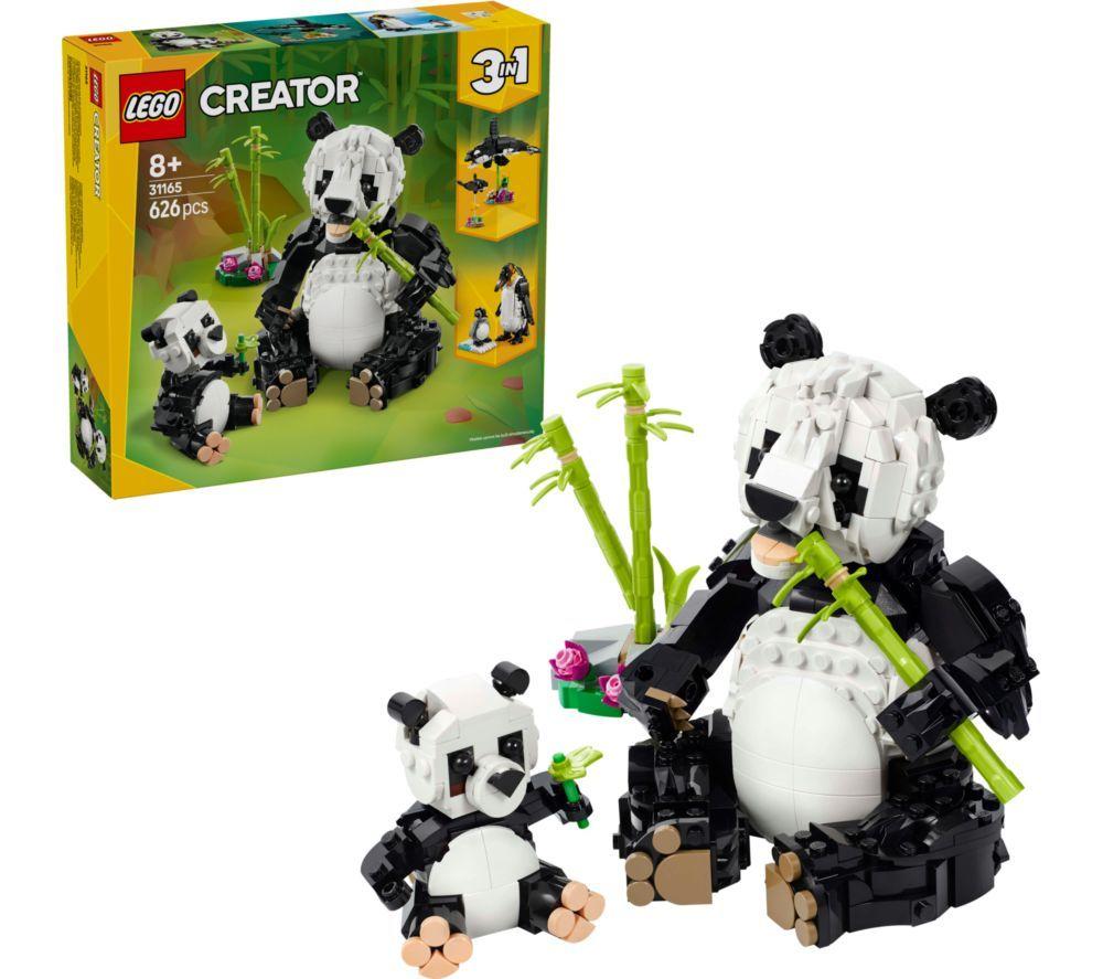 LEGO Creator 31165 3-in-1 Wild Animals: Panda Family Set