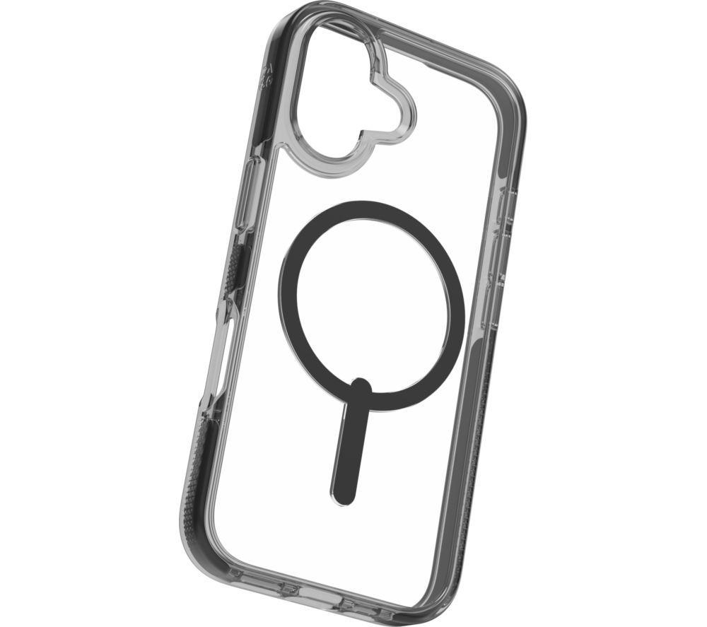 ZAGG Santa Cruz Snap iPhone 17 Case - Clear & Black